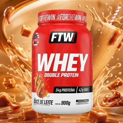 WHEY DOUBLE 100% - DOCE DE LEITE