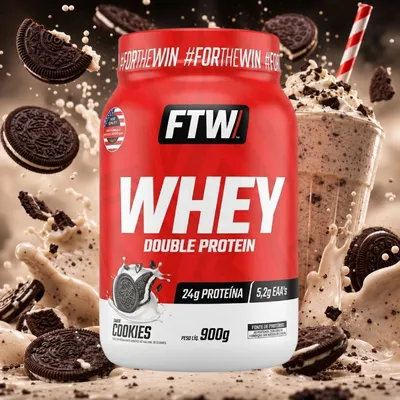 WHEY DOUBLE 100% - COOKIES
