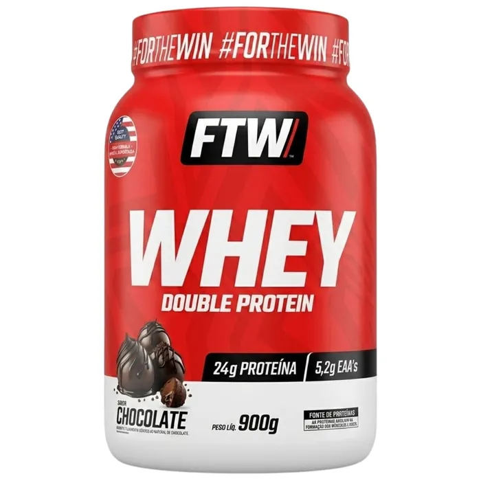WHEY DOUBLE PROTEIN 100% - SABOR CHOCOLATE