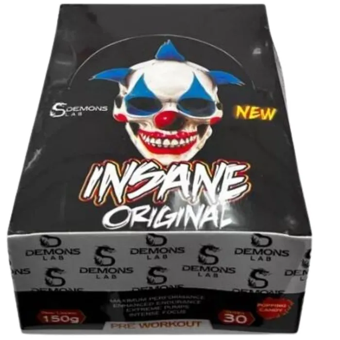 Pré Treino Insane Original - Frutas Vermelhas