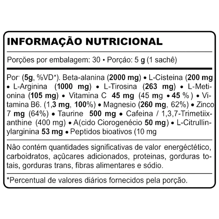 Pré Treino Insane Original - Frutas Vermelhas
