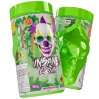 Pré Treino Insane Clown 350g - Sabor Morango com kiwi - Rende 50 Treinos! - imagem 4