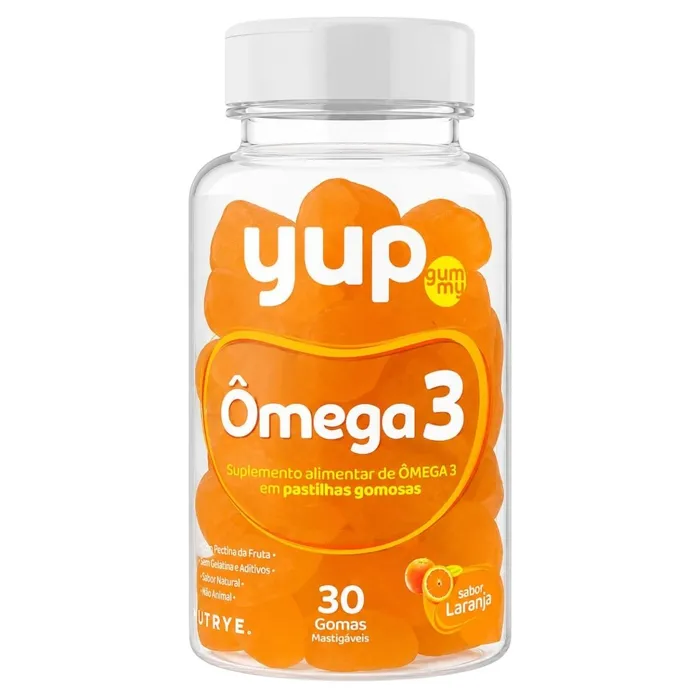 YUP GUMMY ÔMEGA 3 - 30 GOMAS LARANJA