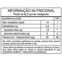 VITAMINA D - 60 GOMAS SABOR LARANJA, LIMÃO E MORANGO - imagem 3