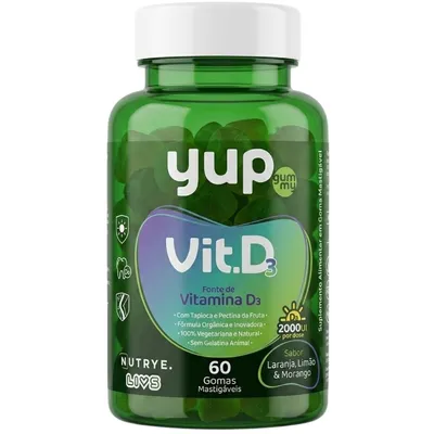 YUP GUMMY VITAMINA D - 60 GOMAS