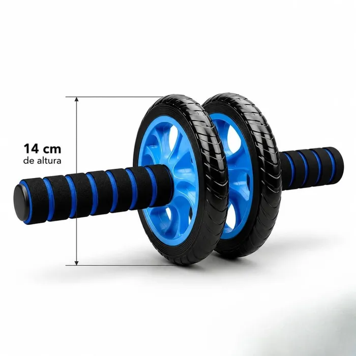 RODA DUPLA ABDOMINAL MB14 - ACOMPANHA TAPETE
