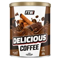 DELICIOUS COFFEE FTW 300G - SABOR CAPUCCINO - imagem 1