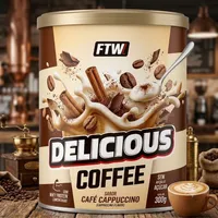 DELICIOUS COFFEE FTW 300G - SABOR CAPUCCINO - imagem 4