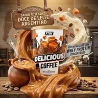 DELICIOUS COFFEE FTW 300G - SABOR DOCE DE LEITE ARGENTINO - imagem 4
