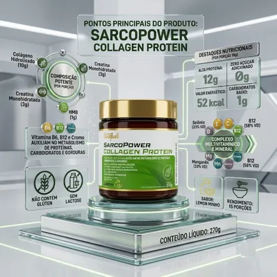 SARCOPOWER COLLAGEN PROTEIN 270G