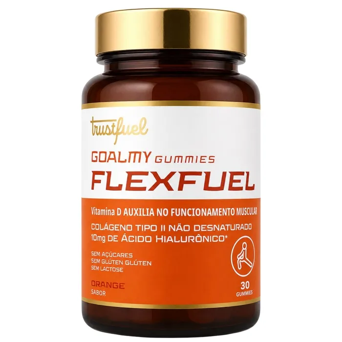 FLEXFUEL 30 GOMAS - SABOR LARANJA