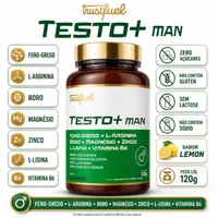 TESTO + MAN 150G - SABOR LIMÃO - imagem 3