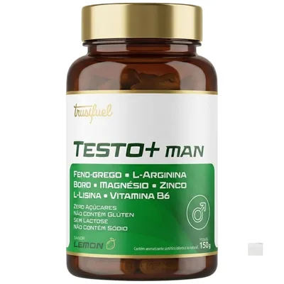 TESTO + MAN 150G - SABOR LIMÃO