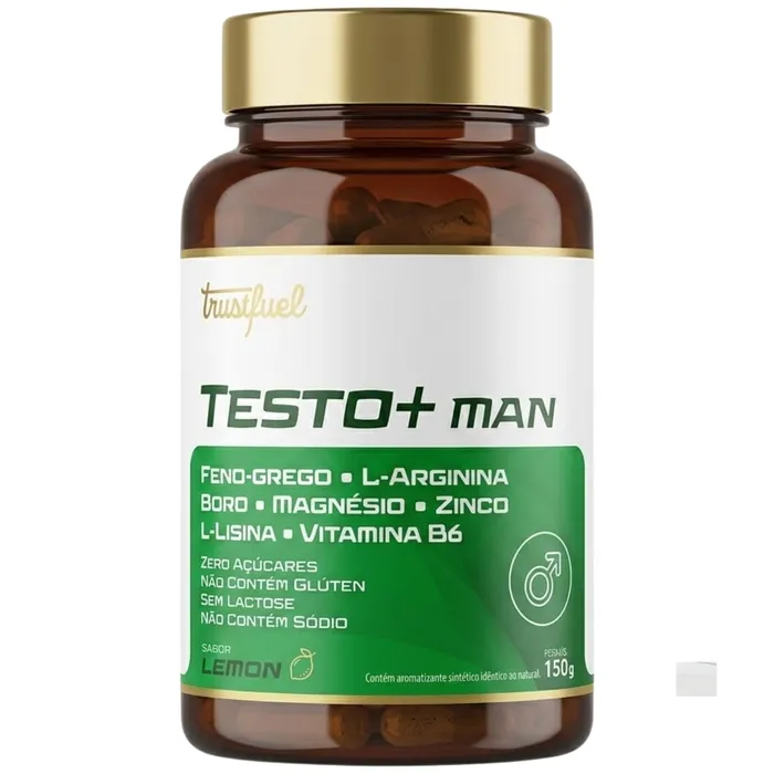TESTO + MAN 150G - SABOR LIMÃO