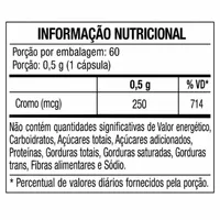 PICOLINATO DE CROMO FTW - 60 CÁPSULAS - imagem 2