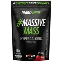HIPERCALÓRICO MASSIVE MASS 2,5KG - SABOR MORANGO - imagem 3