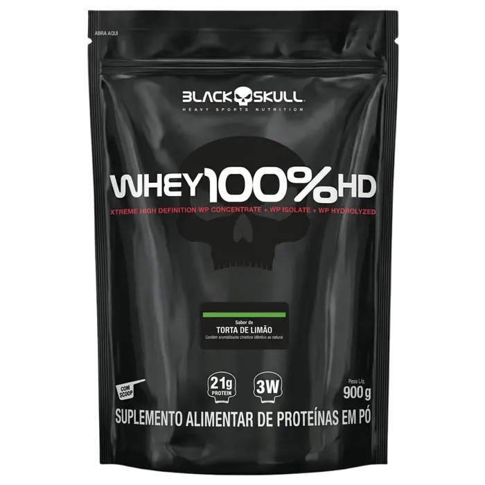 WHEY PROTEIN 100% HD - SABOR TORTA DE LIMÃO