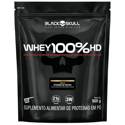 WHEY PROTEIN 100% HD - VITAMINA DE FRUTAS