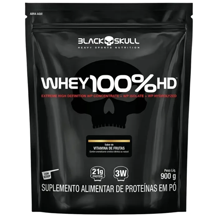 WHEY PROTEIN 100% HD - SABOR VITAMINA DE FRUTAS