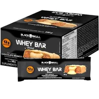 BARRA PROTEICA GOURMET 12 UNIDADES - SABOR CHOCOLATE BRANCO - imagem 1