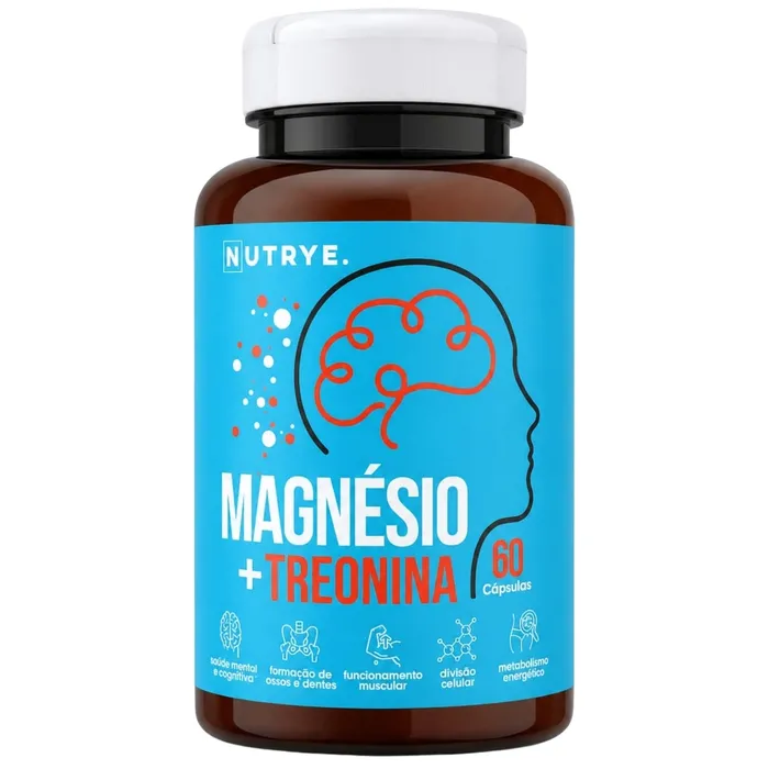 MAGNÉSIO + TREONINA NUTRYE - 60 CÁPSULAS