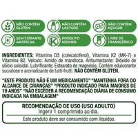 VITAMINA D3 (+K2 + B2) EM COMPRIMIDOS MASTIGÁVEIS - imagem 4