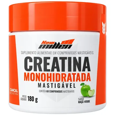 CREATINA MASTIGÁVEL - MAÇÃ VERDE