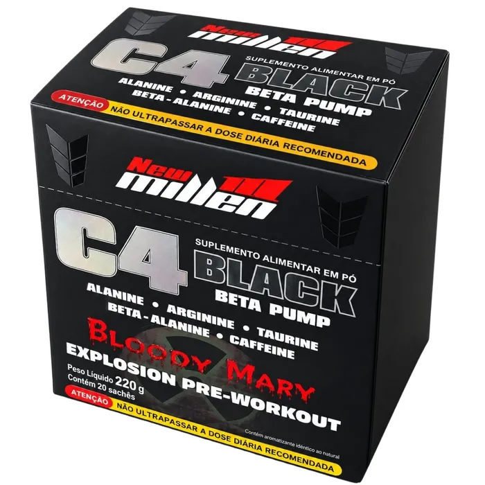 PRÉ TREINO C4 BLACK BETA PUMP - FRUTAS VERMELHAS