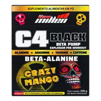 PRÉ TREINO C4 BLACK BETA PUMP - SABOR MANGA - imagem 4