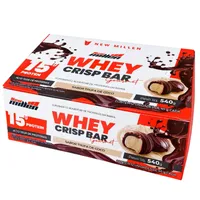 Whey Crisp Bar Gourmet c/ 12 unidades New Millen - Sabor Trufa de Côco - imagem 3