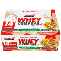 Whey Crisp Bar Gourmet c/ 12 unidades New Millen - Sabor Torta de Limão - imagem 3