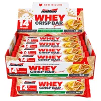 Whey Crisp Bar Gourmet c/ 12 unidades New Millen - Sabor Torta de Limão - imagem 1