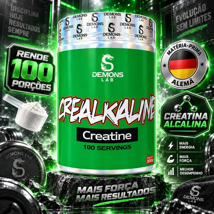CREATINA CREALKALINE 300G