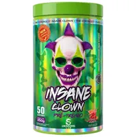 Pré Treino Insane Clown 350g - Sabor Ponche de Frutas- Rende 50 treinos! - imagem 1