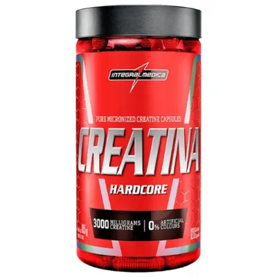 Creatina Hardcore Integralmedica 120 Cápsulas