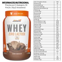 Whey Zero Lactose - Sabor Chocolate - imagem 2