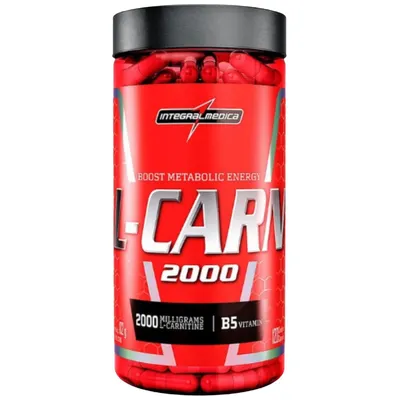 L-Carn 2000 Integralmedica - 120 Cápsulas