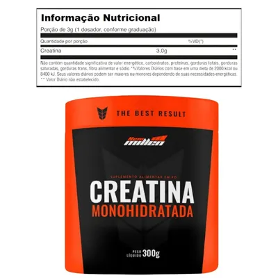 Creatina Monohidratada New Millen 300G