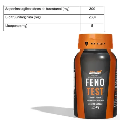 Feno Test - 60 Cápsulas