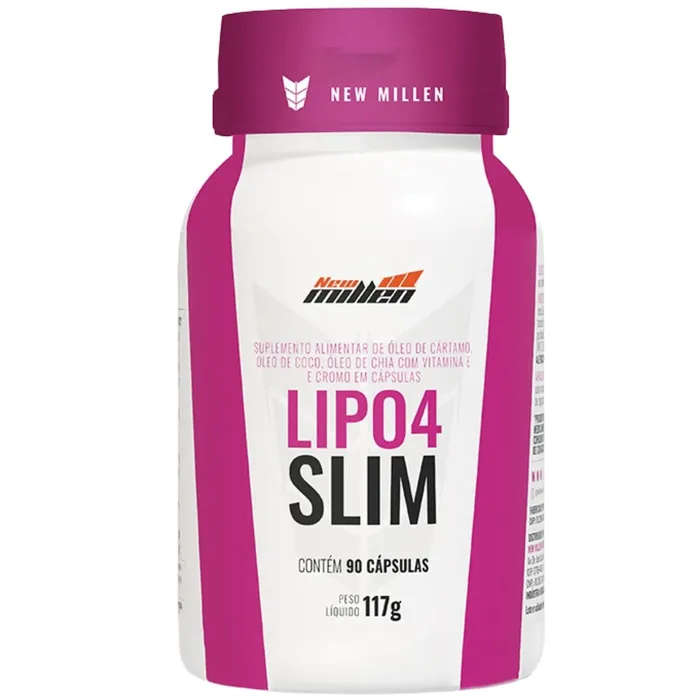 Lipo 4 Slim Active New Millen - 90 Cápsulas