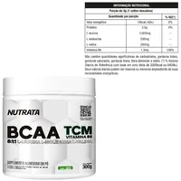 BCAA TCM 8:1:1 Nutrata 300g - Sabor Limão - imagem 4