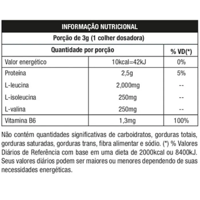 BCAA TCM 8:1:1 Nutrata 300g - Sabor Limão