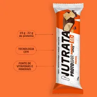 Barra Proteica Nutrata Protobar Sabor Paçoca - Display c/ 9 Unidades - imagem 2