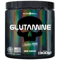 Glutamina Black Skull 300g - imagem 1