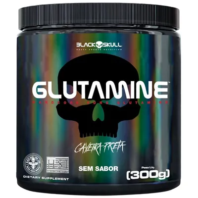 Glutamina Black Skull 300g