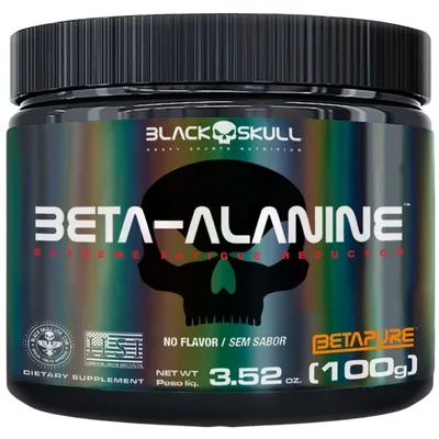 Beta Alanina Black Skull - Pote 100g