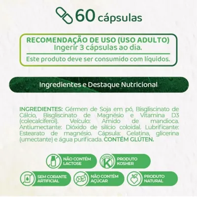 Soycare 60 Cápsulas - Nutrye