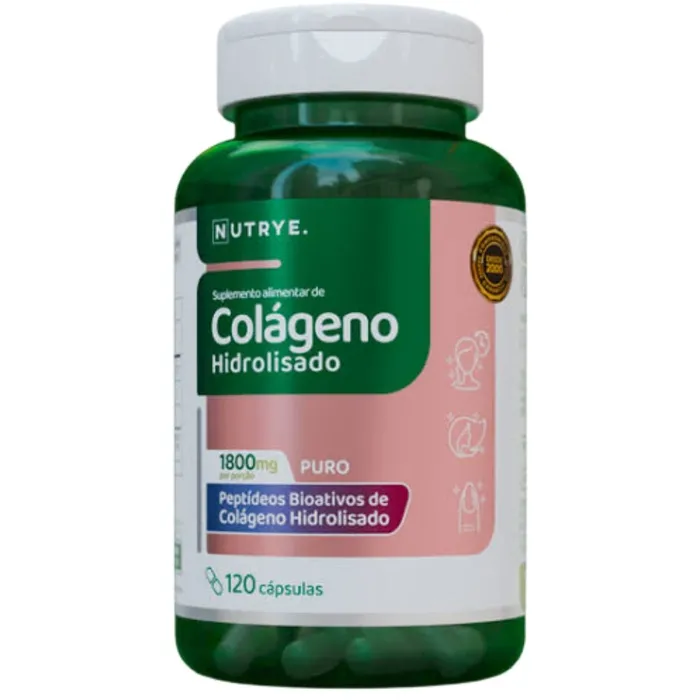 Colágeno Hidrolisado 120 Cápsulas - Nutrye