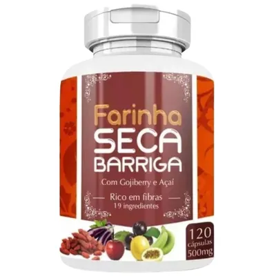 Farinha Seca Barriga - 60 Cápsulas
