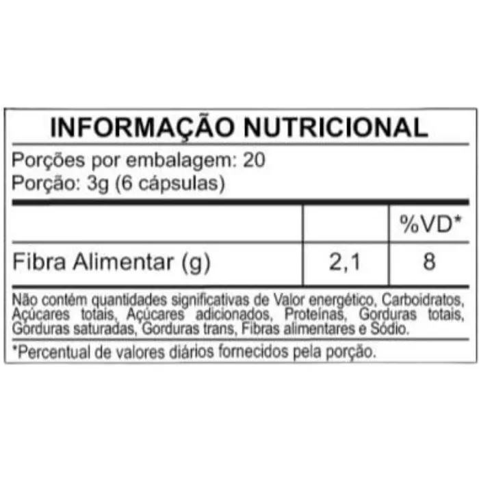 Nutry Redux 120 Cápsulas Nutrye - Fonte de Fibras